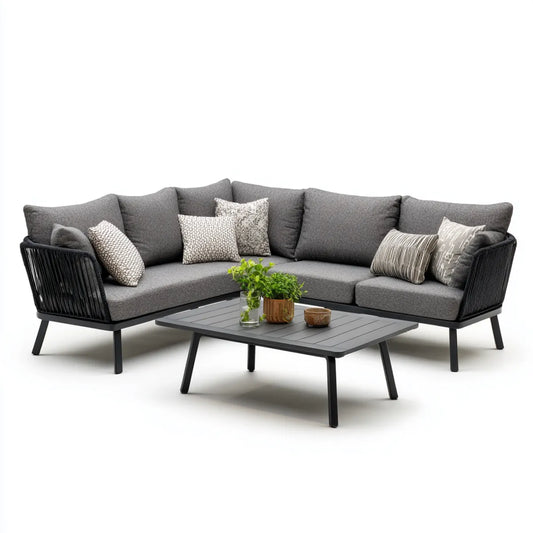 Sofa ogrodowa, Meble ogrodowe d, 250 x 190 cm